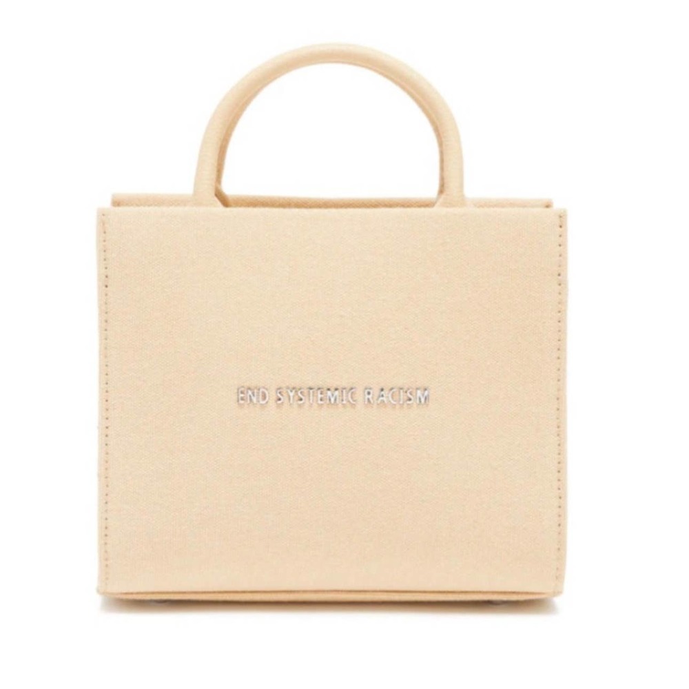 Brandon Blackwood Original Beige Recycled Canvas ESR Mini Tote